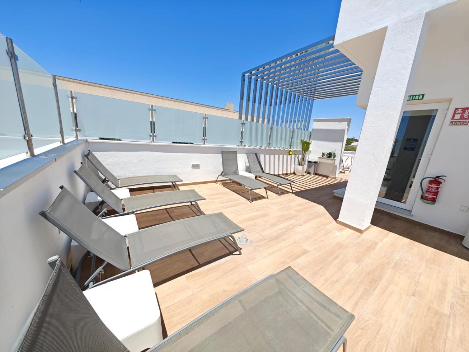 Apartamento Nuevo En Planta Baja A Con Piscina Y Solarium Barbate Exterior foto